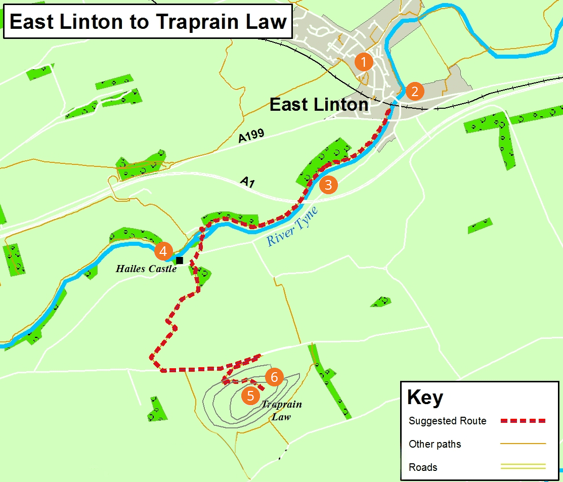 East Linton to Traprain Law Visit East Lothian