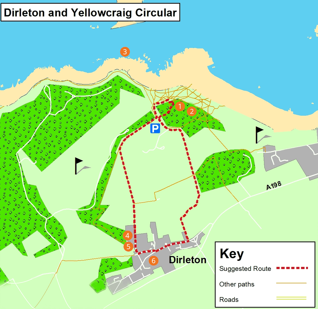 dirleton and yellowcraig circular